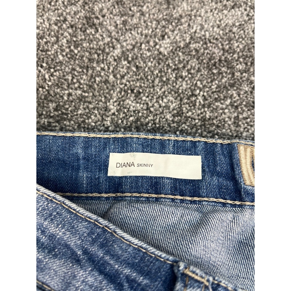 Kut from the Kloth Diana Skinny Jeans Women's Size 6 Medium Wash Stretch Denim - Picture 5 of 15
